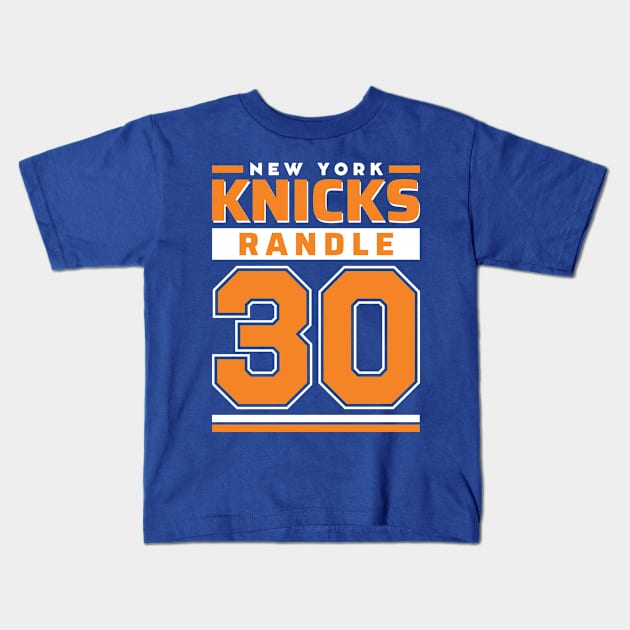 New York Knicksss Randleee 30 Edition Varsity 2 Kids T-Shirt by ENTIN 